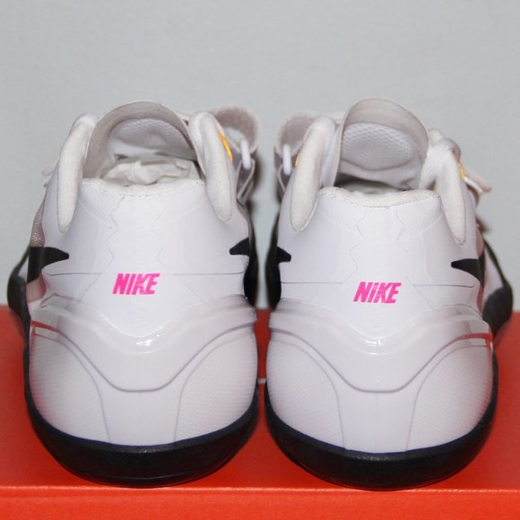 Nike Zoom Rotational 6 Throw Shoes Mens 15 White Pink Track & Field - Picture 5 of 8
